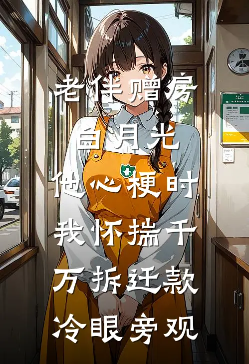 老伴赠房白月光，他心梗时我怀揣千万拆迁款冷眼旁观