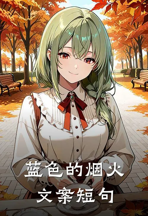 蓝色的烟火文案短句