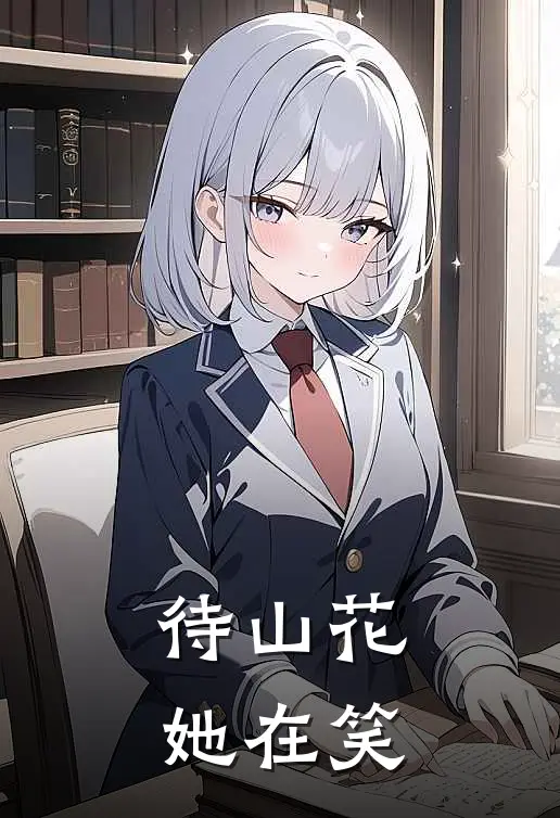 待山花，她在笑