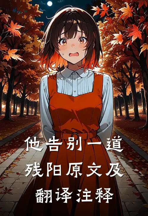 他告别一道残阳原文及翻译注释