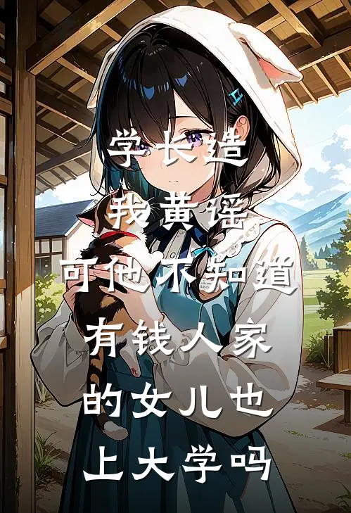 学长造我黄谣，可他不知道有钱人家的女儿也上大学吗